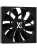 ����� XASTRA AR400 BK LGA1851/1700/1200/115X/AM5/AM4 (TDP 220W, 4 ����.������ , PWM FAN 120mm black , black heatsink) RET