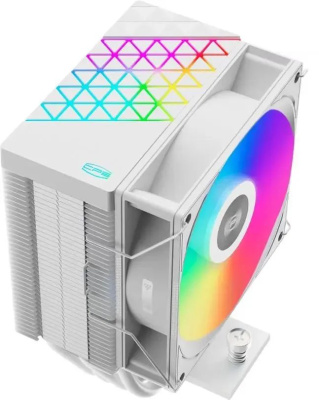 ����� ��� ���������� PcCooler R400 WH ARGB Soc-AM5/AM4/1151/1200/1700 ����� 4-pin Al+Cu 180W Ret (R400-WHAWYX-US)