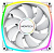  Montech AX140 ARGB 140x140x25mm  4-pin 27.9dB 206gr Ret (AX140 PWM WHITE)