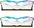   32GB (2x16GB) TEAMGROUP T-Force Delta RGB,  DDR5 , 5600MHz CL32 (32-36-36-76) 1.2V / FF4D532G5600HC32DC01 / White
