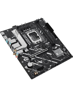 ����������� ����� ASUS PRIME H810M-A WIFI, LGA1700, B810, 2*DDR5, 4*SATA, 2*M.2, 2*USB 3.2, 4*USB 2.0, 1*PCIx16, 1*PCIx1, HDMI+DP, mATX; 90MB1KJ0-M0EAY0