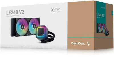 ������� �������� ���������� Deepcool LE240 V2 ARGB , 4-pin, 120��, ������, retail (R-LE240-BKAMMC-G-2)