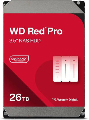 ������� ���� WD Red Pro SATA-III 26TB WD260KFGX NAS (7200rpm) 512Mb 3.5"