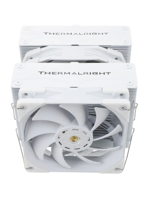 ����� Thermalright Frost Commander 140 White LGA115X/1200/1700/2011/-3/2066/AM4/AM5 (Dual Tower, 120mm + 140mm PWM Fan, ������ ���������, 5 ����. ������ 8��) / TRFC140W