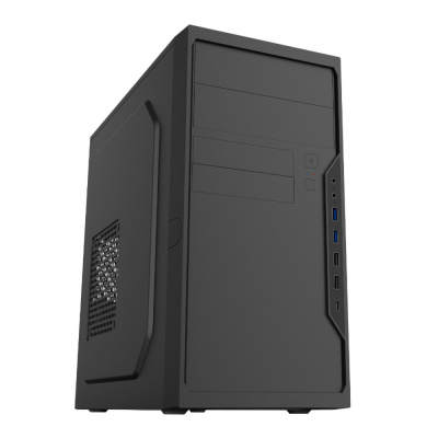 ������ Foxline mATX case, black, 450W FL-733R-FZ450R-U32C-PH