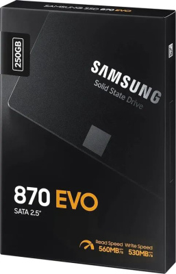 ���������� SSD Samsung 250Gb 870 EVO MZ-77E250B/AM