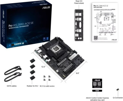 ����������� ����� ASUS PRO WS Z890-ACE SE LGA1851, Z890, ATX 90MB1JC0-M0EAY0