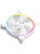 Вентилятор 1STPLAYER FO7-14 White / 140mm ARGB 3pin 5V PWM 4pin 12V 700-1800rpm 76.25cfm 36.64dBA / FO7-14-WH / BULK Вентилятор 1STPLAYER FO7-14 White / 140mm ARGB 3pin 5V PWM 4pin 12V 700-1800rpm 76.25cfm 36.64dBA / FO7-14-WH / BULK