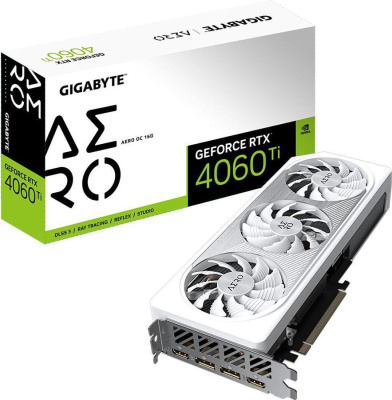  Gigabyte GeForce RTX 4060 Ti AERO OC 16G, Ret (GV-N406TAERO OC-16GD)