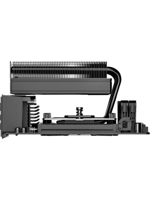 ����� ID-COOLING IS-77-XT BLACK LGA1851/1700/1200/115X/AM5/AM4 ��������������� ������ 77mm (18��/���, TDP 150W, PWM, 6 ����.������ + ������ ����, FAN 120mm) BOX