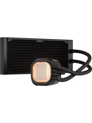 ������� ����������� ���������� Corsair NAUTILUS 240 ARGB (240mm, Black, ARGB/ Fans: 2x120mm, 74.37CFM, 34dBA, 2100RPM/ S: 1851, 1700, AM5, AM4)