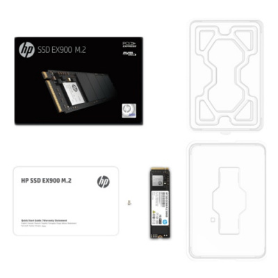 SSD  HP M.2 S900 500  PCIe Gen3x4, NVMe1.3 3D TLC (2YY44AA)