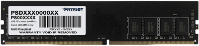 ����������� ������ Patriot Signature PSD48G32002 DDR4 - 1x 8�� 3200���, DIMM, Ret