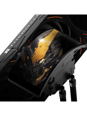 ������� �������� ���������� Thermalright Rainbow Vision 360 Turbo Soc-AM5/AM4/1200/1700/1851 ������ 4-pin 28.1dB Al LCD Ret (R-VISION-TURBO-360-BL-ARGB)