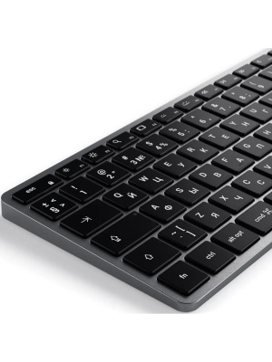 ���������� ������������ Satechi Slim X2 Bluetooth Backlit Keyboard, Bluetooth, ����� ST-BTSX2M-RU
