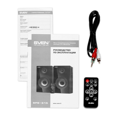  SVEN SPS-615 Black 2x10W Bluetooth (SV-013707)