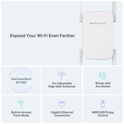 MERCUSYS ME50G AC1900 ��������� Wi-Fi �������