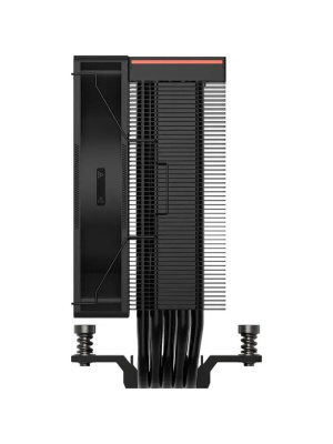 ����� PCCooler RT500 Digital ARGB BK (240W, 4-pin PWM, LED temp., 152mm, Al/Cu, 5x6mm, ARGB, 1x120mm, 73.32CFM, 34.9dBA, 2200RPM, S: 1851/1700/1200/115X, AM5/AM4, black)