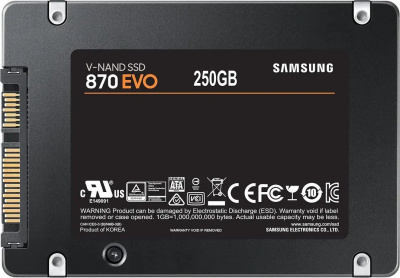 SSD ���������� Samsung 870 EVO MZ-77E500B/AM 500��, 2.5", SATA III