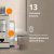 Кофемашина Delonghi Rivelia EXAM440.35.BG 1450Вт бежевый Кофемашина Delonghi Rivelia EXAM440.35.BG 1450Вт бежевый
