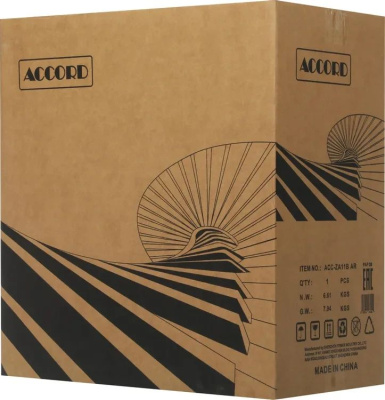 ������ ATX Accord ACC-ZA11B AR, Midi-Tower, ��� ��, ������