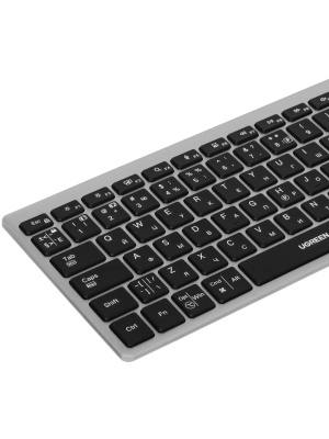 �������� ������������ ���������� � ������������ ����� UGREEN MK552 (85513RU) Multi-Mode BT&2.4G Wireless Keyboard and Mouse Combo. ����: ������
