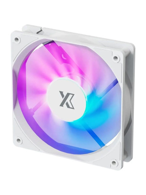 ���������� XASTRA FC120W ARGB reverse single pack 120x120x25�� (ARGB, PWM, white)  BOX