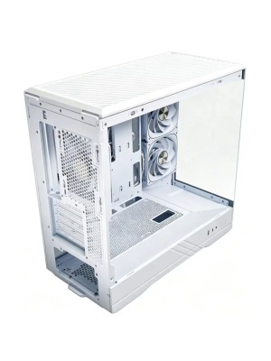 ������ Powercase GT3 ARGB, TG, Type-C, 3x 120�� ARGB PWM Fans, �����, mATX  (CMGT3W-A3)