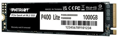 ���������� SSD Patriot PCIe 4.0 x4 1TB P400LP1KGM28H P400 Lite M.2 2280