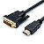 Кабель HDMI-DVI Atcom AT3810  черный 3 м