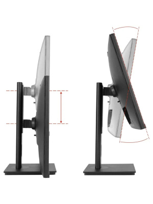 ������� ExeGate 27" EA2707CA SuperView {IPS 2560x1440 75Hz 5ms 16:9 250cd 1000:1 178/178 HDMI DisplayPort USB webcam AudioOut HAS pivot} [EX298883RUS]