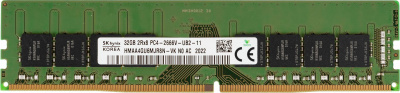  32Gb Hynix HMAA4GU6MJR8N-VKN0 DDR4, 3200MHz,  PC4-23400, CL22, DIMM 288-pin, 1.2, original dual rank OEM