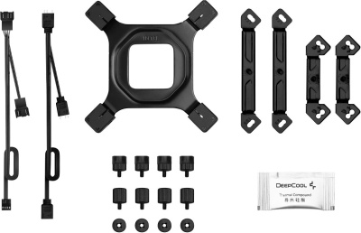 ����� ��� ���������� DeepCool AG620 BK ARGB V2, ������, 120��, Ret