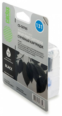 �������� �������� Cactus CS-C8765 ������ �131 ��� HP DJ5743/6543/6843, PhotoSmart2613/2713 (17ml)