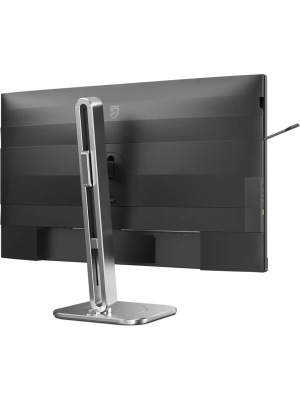 ������� PHILIPS 27B2N4500/00 27" Silver-Black � ��������� ������ (IPS, 2560x1440, 120Hz, 4 ms, 178�/178�, 350 cd/m, 1500:1, +2xHDMI 2.0, +DisplayPort 1.4, +3xUSB 3.2, +USB Type-C (15W), +MM)