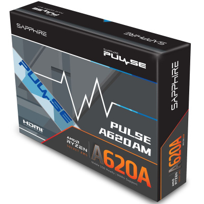 ����������� ����� Sapphire A620AM PULSE, A620, AM5, mATX, Ret (52118-03-40G
)