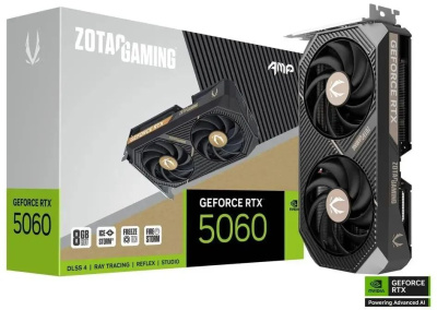 ���������� Zotac NVIDIA GeForce RTX 5060 AMP 8GB, GDDR7, Ret ZT-B50600F-10M