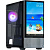 ������ MidiTower Zalman Z10 DS black (mATX, ��� ��, ARGB, USB Type-A + USB Type-C) (Zalman M4 Black)