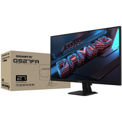 ������� 27" Gigabyte GS27FA EK 1920x1084 IPS, 180Hz, 1ms, 180Hz, Black (20VM0-GS27FABT-2EKR )