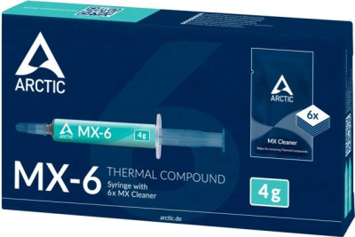 ���������� MX-6 Thermal Compound 4-gramm with 6pcs MX Cleaner ACTCP00084A