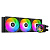 ������� ����������� ���������� Cooler ID-Cooling FX360 LCD Black