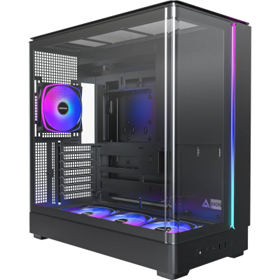 ������ Montech KING 45 PRO Black / ATX / 4x120mm ARGB fans / KING 45 PRO (B)