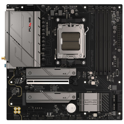 ����������� ����� Sapphire B850M PULSE WIFI, AM5, B850, mATX, Ret 52123-04-40G