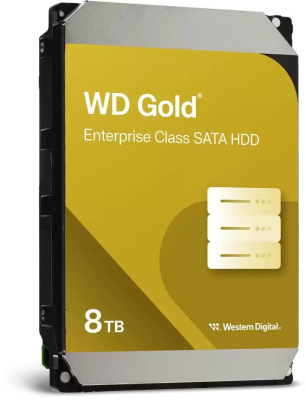 ������� ���� WD SATA-III 8TB WD8005FRYZ Desktop Gold 512E (7200rpm) 256Mb 3.5"