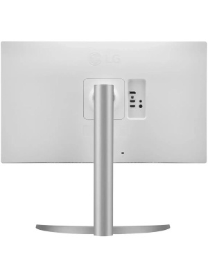 ������� LG UltraFine 27UP650K-W 27" IPS monitor, 3840x2160, 400cd/m2, 16:9, 5�� (GtG), HDMIx2, DP, Headphone Out, 60Hz, 178/178, ������� ��, VESA 100x100, HAS 110mm, white/silver/black