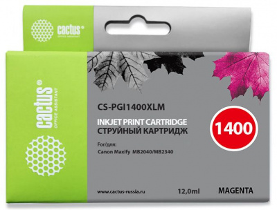 �������� �������� Cactus CS-PGI1400XLM ��������� ��� Canon MB2050/MB2350/MB2040/MB2340 (11.5��)