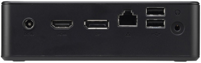 ��������� Shuttle CPU �� ����������, DDR-4, ��� HDD, 1000 ����/�, Wi-Fi, USB 3.0, USB-C, HDMI, DisplayPort, COM, ��� ��, ������ (NC10U)