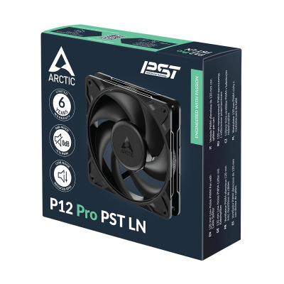 ���������� ��� ������� Arctic P12 Pro PST LN Black retail (ACFAN00343A)