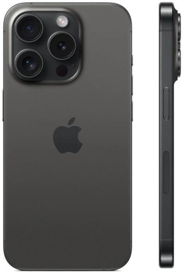 Apple iPhone 15 Pro 1Tb (MTUQ3J/A)   (Black Titanium) Dual SIM (nano-SIM + eSIM)