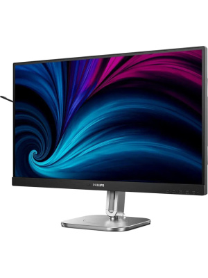 ������� PHILIPS 27B2N4500/00 27" Silver-Black � ��������� ������ (IPS, 2560x1440, 120Hz, 4 ms, 178�/178�, 350 cd/m, 1500:1, +2xHDMI 2.0, +DisplayPort 1.4, +3xUSB 3.2, +USB Type-C (15W), +MM)